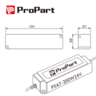 Product-19492-PE67-200W24V-Drawing